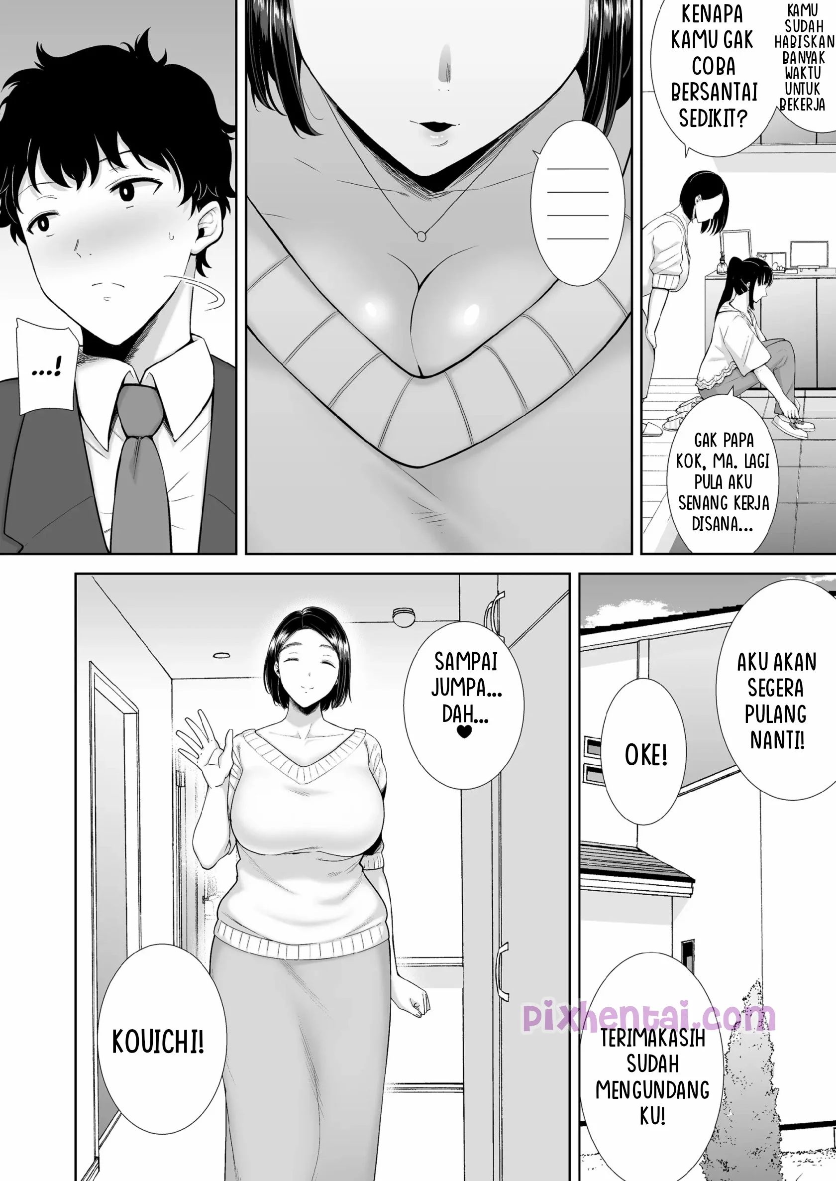 Komik hentai xxx manga sex bokep KanoMama Syndrome Mamanya Pacarku sangat Menggoda 5